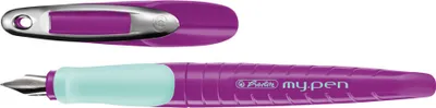 Produktbild von Herlitz Füllhalter my.pen Federbreite: M lila / minze