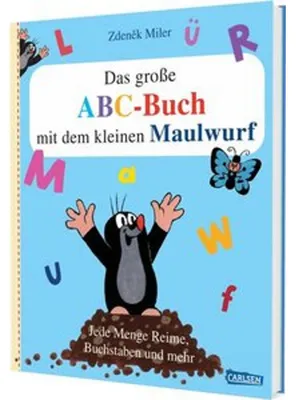 Produktbild von Das große ABC-Buch mit dem kleinen Maulwurf: Gereimtes Bilderbuch zum Buchstabenlernen für Kinder ab 3 Jahren (Der kleine Maulwurf)