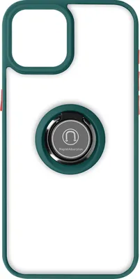 Produktbild von Avizar, Schutzhülle mit Ring-Halterung für Apple iPhone 15 Plus, Grün