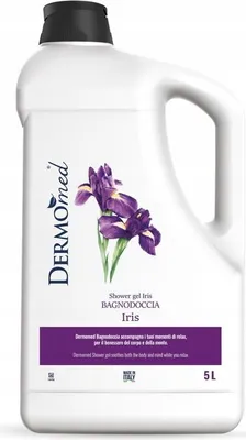 Produktbild von Duschgel mit Iris Duft, sanfte Formel, reinigt und spendet Feuchtigkeit, 5L