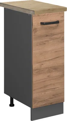 Produktbild von Apothekerschrank Vicco R-Line Goldkraft Eiche 30 cm , AP Eiche, Model 45935