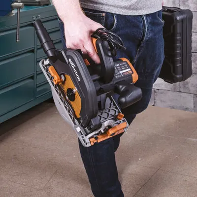 Produktbild von EVOLUTION kabelgebundene Kreissäge, 1600 W, 185 mm, R185ccs