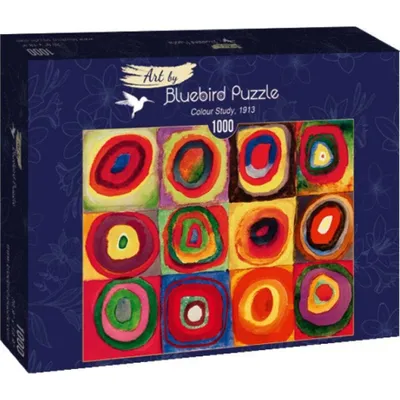 Immagine prodotto di Puzzle Bluebird Kandinsky – Studio del Colore 1913, 1000 pezzi