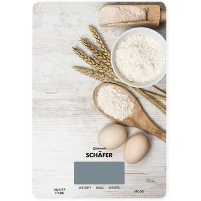 Immagine prodotto di Schäfer Bilancia digitale da cucina Bilancia da forno Bilancia da cucina Bilancia per pane