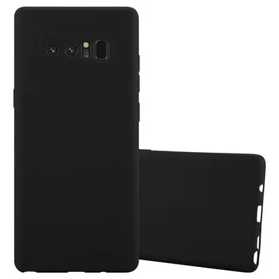 Obrázok produktu pre Cadorabo puzdro pre Samsung Galaxy NOTE 8 ochranné puzdro v čiernej farbe puzdro na mobilný telefón TPU silikónový kryt