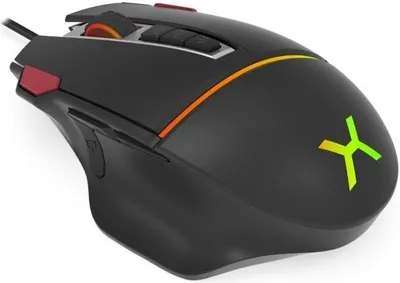 Zdjęcie produktu dla KRUX Fuze Pro, Po prawej stronie, Optyczny, USB Typu-A, 12000 DPI, Czarny