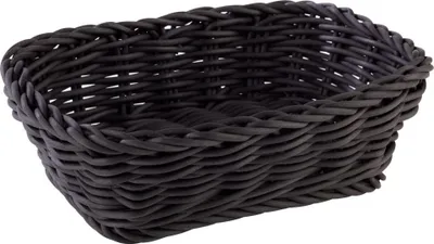 Produktbild von APS 50630 Korb PROFI LINE, 19 x 13 cm, Höhe 6 cm, Polypropylen, schwarz