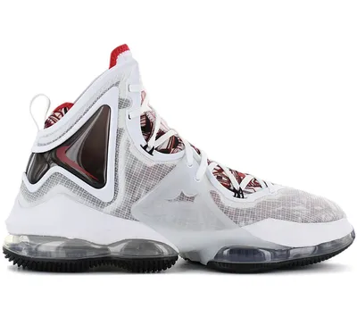 Produktbild von Nike LeBron 19 XIX - Sketch - Walk Of Fame - Herren Basketballschuhe Weiß CZ0203-101 , Größe: EU 41 US 8