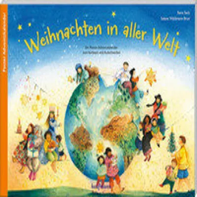 Produktbild von Weihnachten in aller Welt. Ein Poster-Adventskalender zum Vorlesen und Ausschneiden