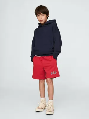 Produktbild von Gap Shorts mit Logo, Größe M, elastischer Bund mit Kordelzug, Seitentaschen