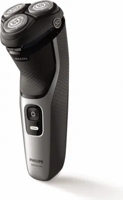 Obrázek produktu pro Philips S3143/00 pánský holicí strojek Rotační holicí strojek Trimmer Black, Silver