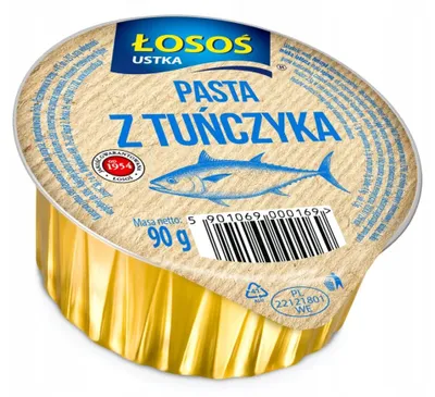 Zdjęcie produktu dla PASTA Z TUŃCZYKA Łosoś Ustka 0,09 kg