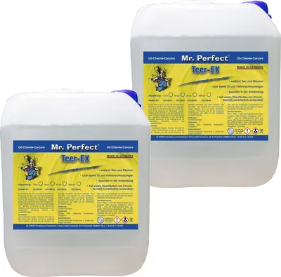 Produktbild von Mr. Perfect® Teerentferner 2x10L - Lackreiniger, Klebstoff- und Bitumenentferner