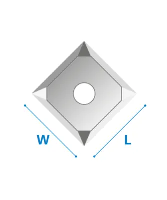 Produktbild von Wendemesser Vollhartmetall - Rechts Art. 161