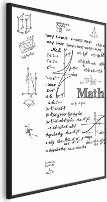 Produktbild von Posterpapier Poster - Mathematics 60x90 cm Text m-C-0297-ao-a