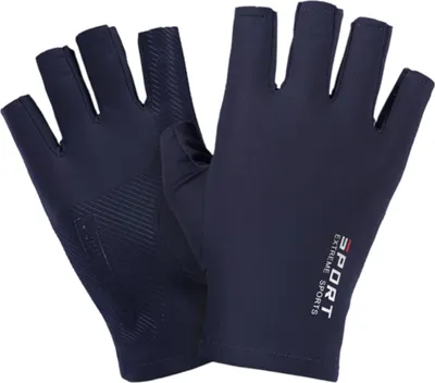 Produktbild von Halbfingerhandschuhe aus Eisseide für Damen und Herren – ideal zum Reiten, für Fitness und Freizeit. Hochelastisch, komfortabel und mit Sonnenschutz.