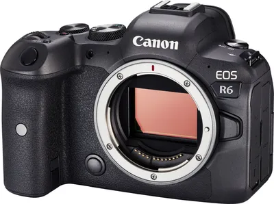 Produktbild von Canon EOS R6 MILC Body 20,1 MP CMOS 5472 x 3648 Pixel Schwarz