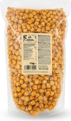 Produktbild von KoRo I Geröstete Kichererbsen mit BBQ-Gewürz 1 kg