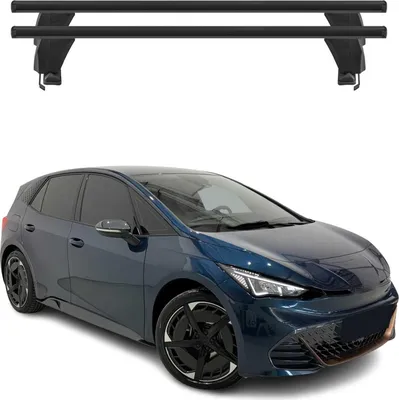 Produktbild von Menabo Dachträger Grundtäger für Cupra Born 2024-2025 FL 50kg Alu Schwarz 2 tlg
