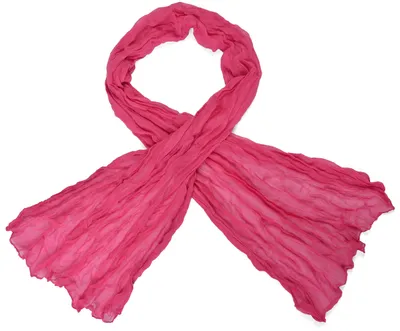 Produktbild von Crinkle Schal Offen Pink