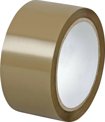 Produktbild von 12x Packband Klebeband 50mmx66m Low Noise braun