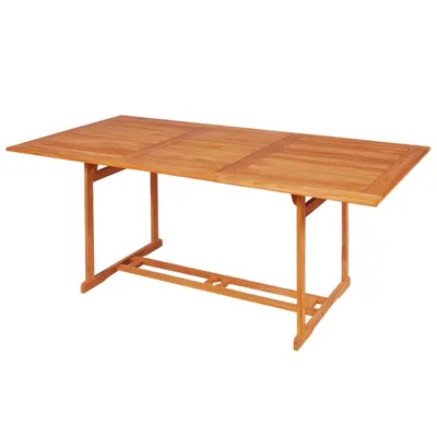 Produktbild von vidaXL 7-tlg. Garten-Essgruppe Massivholz Teak
