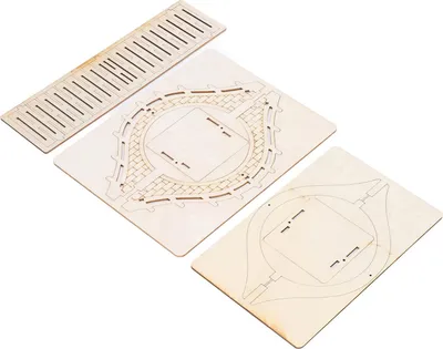 Zdjęcie produktu dla DIY Drewniany most Instrukcja montażu dla dzieci Puzzle konstrukcyjne
