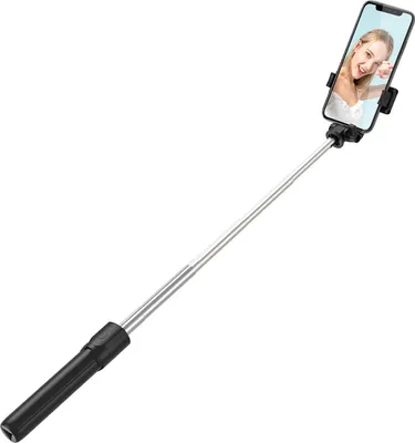 Immagine prodotto di Bastone per selfie Wry1S Treppiede telescopico 0,7 m per telefono - Nero