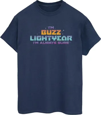 Produktbild von Disney - "Lightyear Always Sure" T-Shirt für Damen BI34090 (M) (Marineblau)