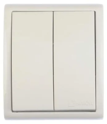 Productafbeelding van Kontakt-Simon AQW5/11, kunststof, wit, IP54, 250 V, 10 A, 60 mm