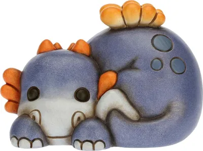 Produktbild von Thun I Classici - Cerimonia 'Baby Drachen Blu - 8,2Cm'