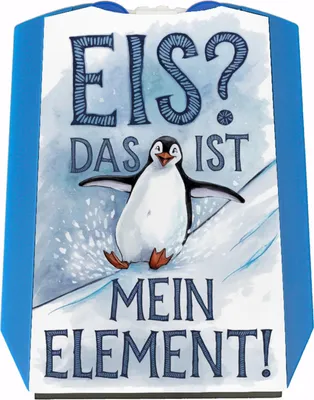 Produktbild von Niedlicher Pinguin Eis ist mein Element Parkscheibe