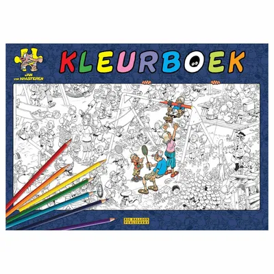 Productafbeelding van Jan van Haasteren Kleurboek