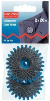 Produktbild von Prym Leinenzwirn 20 m grau