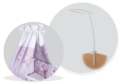 Produktbild von Lorelli Babybett Himmelstange 17 x 4 x 167 cm, Himmel-Halterung, universal