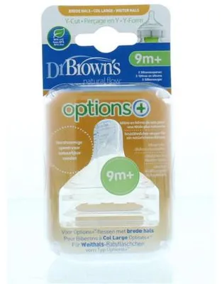 Productafbeelding van Dr Brown's Options+ Y-speen (2 stuks)