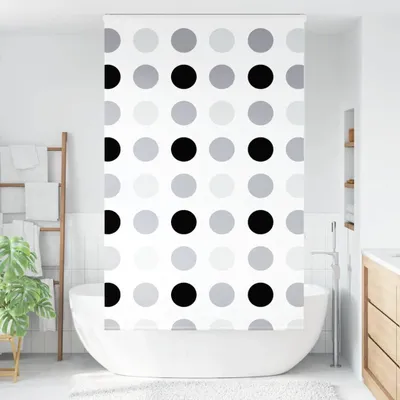 Produktbild von vidaXL Duschrollo mit Kassette 120x240 cm Stoffbreite 116 cm