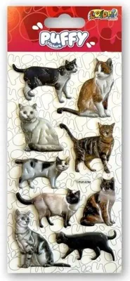 Zdjęcie produktu dla Naklejki puffy Cats PENMATE