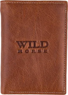 Immagine prodotto di Portafoglio da uomo in pelle Wild Horse, colore rosso