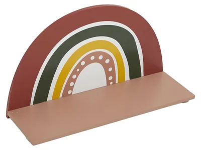 Zdjęcie produktu dla Półka do pokoju dziecięcego tęcza HEAD IN THE COULDS,  41,5 x 10 x 31,5 cm