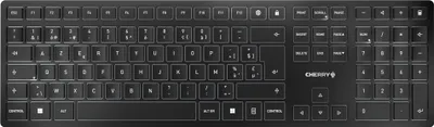 Produktbild von CHERRY KW 9100 SLIM, Kabellos, RF Wireless + Bluetooth, Schwarz