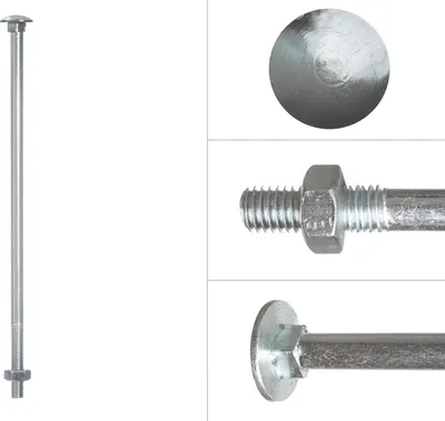 Produktbild von Schlossschrauben Verzinkt M10 x 280 mm - 25 Stück