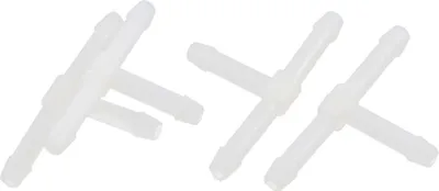 Produktbild von 4 Stk 3 mm Plastik T Stück Stecker Rohr Schlauch Anschluss Wasser Rohr Fitting de