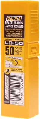 Produktbild von OLFA LB 50 18mm 50 Klingen, Kunststoffbox