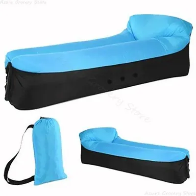 Produktbild von Famanu Luftbett Komfortabel - 245x70 cm - Blau