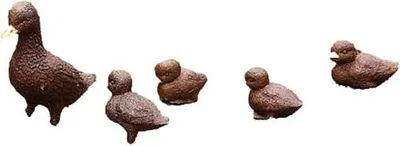 Produktbild von schöne Entenfamilie aus Bronze Neu Frostfest Witterungsbeständig BOAN-1