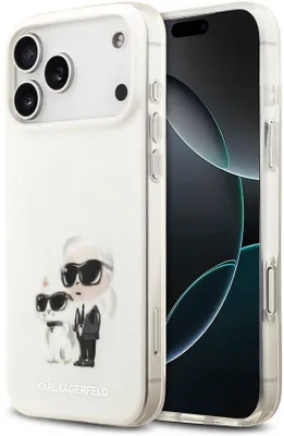 Produktbild von Karl Lagerfeld iPhone 17 Pro Max White