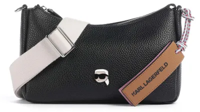 Produktbild von Karl Lagerfeld Umhängetasche Damen Ikon Pebble Schwarz A4W30004 999