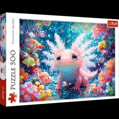 Produktbild von TREFL Puzzle Axolotl 500 Stü ck