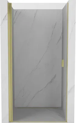 Image de Mexen Mist-B Porte de douche suspendue 75 cm, transparente, or brossé - 8A2-075-000-55-00